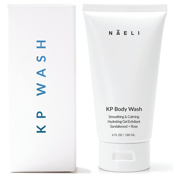 Keratosis Pilaris & Acne Exfoliating Body Wash Cleanser - 14% Glycolic & Salicylic Acid, 6 Oz