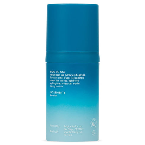 bioClarity Silicone-Free Moisturizing Primer | 100% Vegan, Non-Toxic | 1 fl. oz, Doubles As Everyday Moisturizer