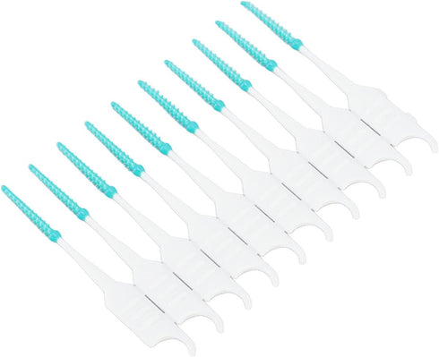 Interdental Brush, Floss Toothpick Brush, 200pcs Portable Safe Plaque Removal for Travel Oral Care
