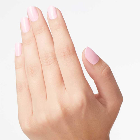 OPI Nail Lacquer Sheer Light Nude Pink Crème, Chip Resistant Nail Polish, Vegan, Fast Drying