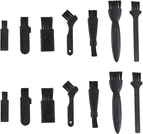yueton 14pcs Different Style Replacement Electric Shaver Razor Cleaning Brushes