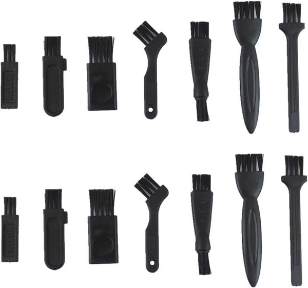 yueton 14pcs Different Style Replacement Electric Shaver Razor Cleaning Brushes