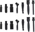yueton 14pcs Different Style Replacement Electric Shaver Razor Cleaning Brushes