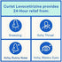Curist - Generic Xyzal Levocetirizine 5 mg - Allergy Pills, 24 Hour Relief - Allergy Medicine (90 Tablets)