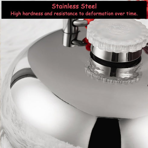 LUOZIQINX 0.6l/1l/1.5l/2l Feet,1.5l Winter Hand Feet Warmer, Metal Hot Water Bottle with Sealing Stopper, Bed Warmer