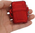 2PCS Torch Lighter Case, IP56 Waterproof Portable Cover for Outdoor Camping Travel (Red)