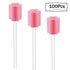 100PCS Disposable Mouth Swabs Sponge - Unflavored & Sterile Oral Swabs for Mouth Cleaning