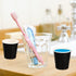 100 Pack 3 oz Black Paper Cups for Bathroom, Espresso, Mouthwash, Snacks, Family, Party, Picnic