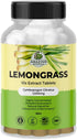 Lemongrass 10X Extract Tablets 1,000mg Each - Organic Cymbopogon Citratus Highly Concentrated Antioxidant Supplement - Natural Herbal Supplement for Immunity Boosting - 30 Tablets