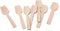 Mini Bamboo Utensils, 200PK Mini-Bamboo Spoons, 3.54" Disposable for Jelly, Pudding, Yogurt, Cake