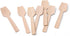 Mini Bamboo Utensils, 200PK Mini-Bamboo Spoons, 3.54" Disposable for Jelly, Pudding, Yogurt, Cake
