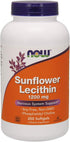 Sunflower Lecithin 1200 mg - 200 Softgels, Soy-Free, Non-GMO