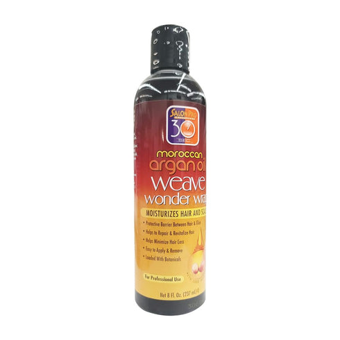 Salon Pro 30 Sec Moroccan Argan Oil Weave Wonder Wrap, Dark