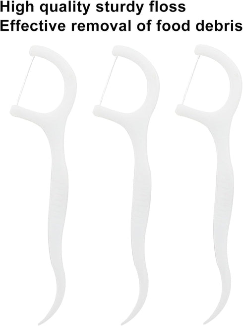 Travel Dental Floss Picks, Professional Teeth Cleaning Tool, 20 Pcs with 2 Storage Cases