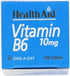 Health Aid Vitamin B6 (Pyridoxine HCl) 10mg, 100 Tablets