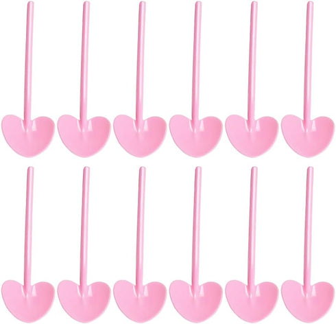 100pcs Heavy Duty Disposable Plastic Spoons - Small Teaspoons for Catering, Parties, Dinners, Weddings