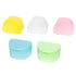 Denture Cases 30 Bulk Pack Dental Box for Artificial Teeth Mouth Guard Retainer Travel Cup
