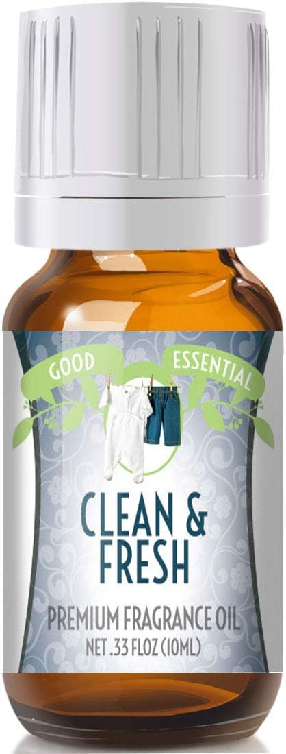 Good Essential 10 ml Oils, Clean & Fresh Fragrance Oil, Home Essentials, 0.33 fl oz, Add to Air Fresheners