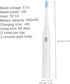 VICASKY Five Speed Vibration Electric Toothbrush USB Charging with Built in Battery Soft Bristles for Deep Gum Care