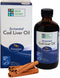 Green Pasture Fermented Cod Liver Oil Liquid - 6 fl. oz. with Vitamin A, D, Omega 3, 6, 9 (Cinnamon)