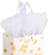 Set Pack 12-13.8x5x4 3 Sparkle and Bash Wine Gift Bags - Polka Dot Foil Style & Assorted Wine Bags for Gifts - Complete