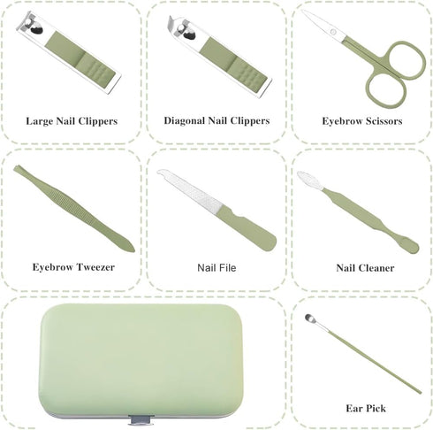 Manicure Kit,Pedicure Kit,Nail Clipper Set,Nail Care Kit,Manicure Set,5 Dollar Items,Manicure and Pedicure Kit,Nail Kits,Cheap Stuff,Mens Nail Grooming Kit,Travel Nail Kit,Nail Care Kit for Women