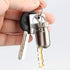 Small Titanium Pill Case with Keychain, Waterproof Pill Holder Container, Portable Mini Size Pill Box for Outdoor