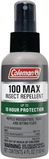 Coleman Insect Repellent Spray - 100% MAX DEET Pump Spray, 4oz, protection against ticks, mosquitoes, and more
