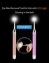 Ear Wax Removal Tool, LED Lights Ear Cleaning Kit, Updated Version, Non-Slip, BPA Free (Two Golden)