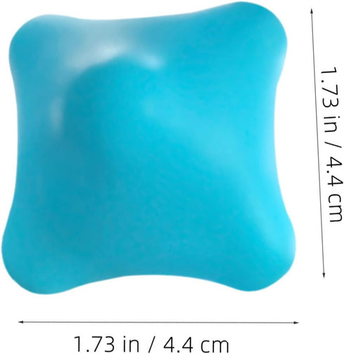 VILLCASE Silicone Massage Ball Handheld Deep Tissue Fascial Trigger Point Massager for Muscle Relaxation Neck Shoulder