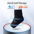 Ankle Ice Pack Wrap - Reusable Gel for Pain Relief, Hot Cold Compression for Plantar Fasciitis, Swelling