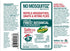No Natz No Mosquitoz Botanical Bug Repellent, Effective for Gnat, Mosquito, and Biting Flies, Hand-Crafted and DEET-Free, Non-Greasy Formula, 4 Ounce Spray Bottle