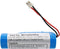 Voice Amplifier Replacement Battery B0143KH9KG 3.7V 2600mAh Rechargeable Lithium-ion with XH2.54mm Connector