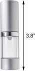 JUVITUS (2 pack) 10 ml / 0.34 oz Airless Spray Bottle Refillable Travel Container Lotion Gels Creams by JUVITUS