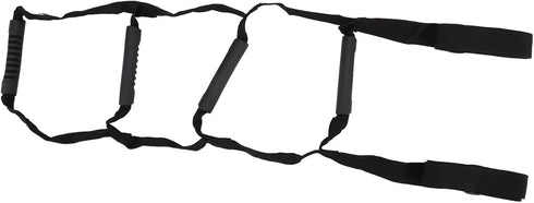 ZZIOLYTHICTRADING 2PCS Bed Sit Up Helper, Nylon Bed Ladder Assist, Four Sections Patient Pull Up Assist Strap