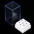 Manicure Tool Organizer Box, 7 Holes for Nail Art Tool Display, Nail Drill Heads Bits Holder for Home and Salon