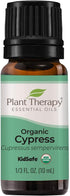 Plant Therapy Organic Cypress Essential Oil - 10 mL (1/3 oz) - 100% Pure, Undiluted, Therapeutic Grade