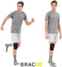 KS10 Bracoo Knee Support Brace for Men Women, Adjustable Compression Sleeve Wrap Patellar Pad Tendon - Arthritis Pain