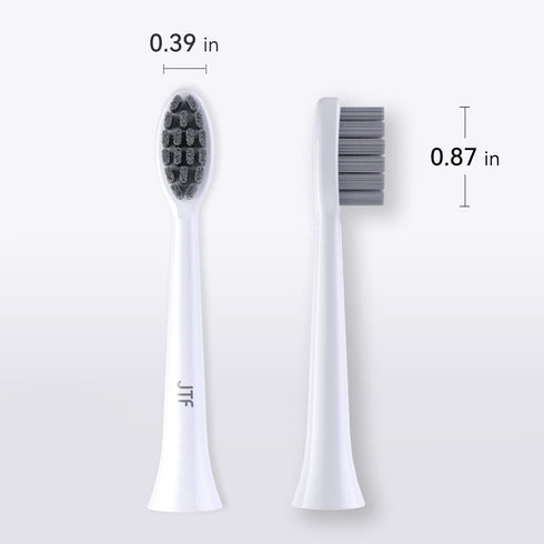 P200 3 Pack JTF Sonic Electric Toothbrush Extra Soft & Gentle Brush Heads