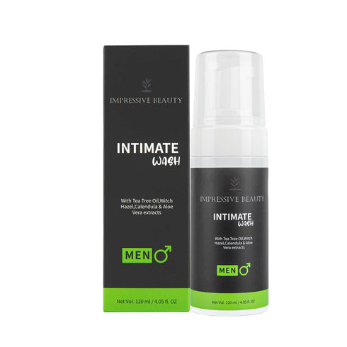Impressive Smile Impressive Beauty Intimate Wash for Men Natural Organic with Tea Tree Oil