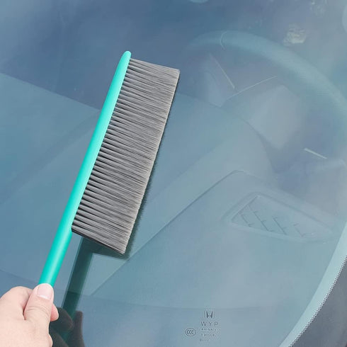 JSCARLIFE Deep Cleaning Soft Bristle Brush, Dust Hand Broom for Couch and Counter Cleaning