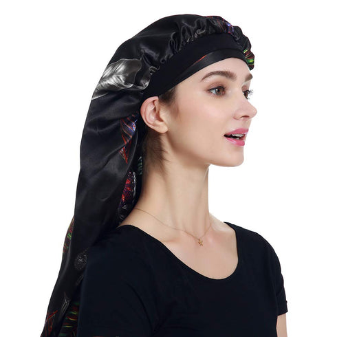 Satin Wrap Scarf for Hair - Satin Braid Bonnet