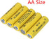 FULIN 12 Packs 1.2V AA 300mAh Ni-Cd Rechargeable Batteries for Solar Lights