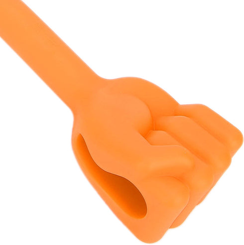 Hammer, Hammer Manual Back Massagers, Massage Stick Silicone Massage with Anti-Slip Long Handle, Fist Massager for Back