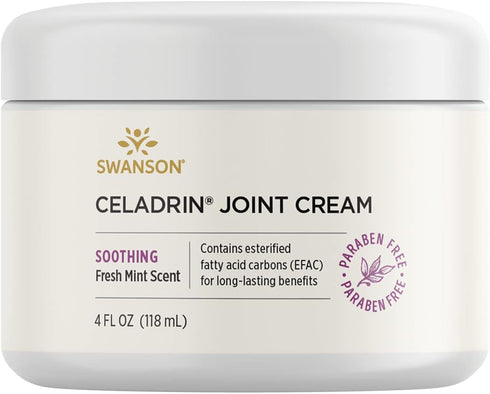 Swanson Celadrin Joint Cream, 4 fl Ounce (118 ml)