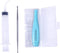 Rancoo Lighted Earwax Removal Tool (Blue) - Tonsil Stone Removal, 3 Tips, 1 Cleaning Tool, Stainless Steel Kit