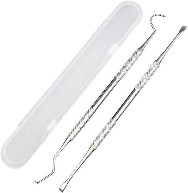 Professional Dental Tools - Langsum Stainless Steel Teeth Cleaning Kit for Dentist, Personal Use, Pets
