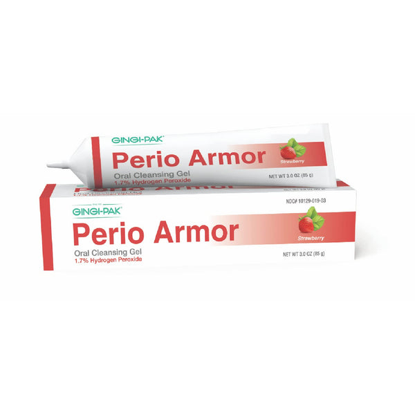 Perio Armor 1.7% HP Oral Cleansing Gel for Healthy Gums, Boost Whitening & Freshness, 3 oz
