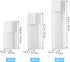 minkissy Lotion Cream Pump Container Airless Skincare Bottles 15ml, 30ml, 50ml Refillable Cosmetic Dispenser