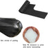 4 Gallon Trash Bags, Bathroom Trash Bags, Kitchen Garbage Bags, 90 Pcs with Handle, Black Disposable Plastic Rubbish
